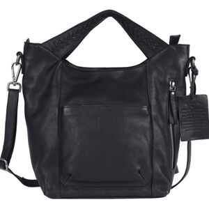 Latico Mason Black Crossbody Bag